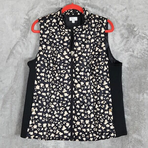 Kim Rogers animal print XL Strech vest